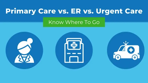 Primary Care vs. Urgent Care: What’s the Difference?